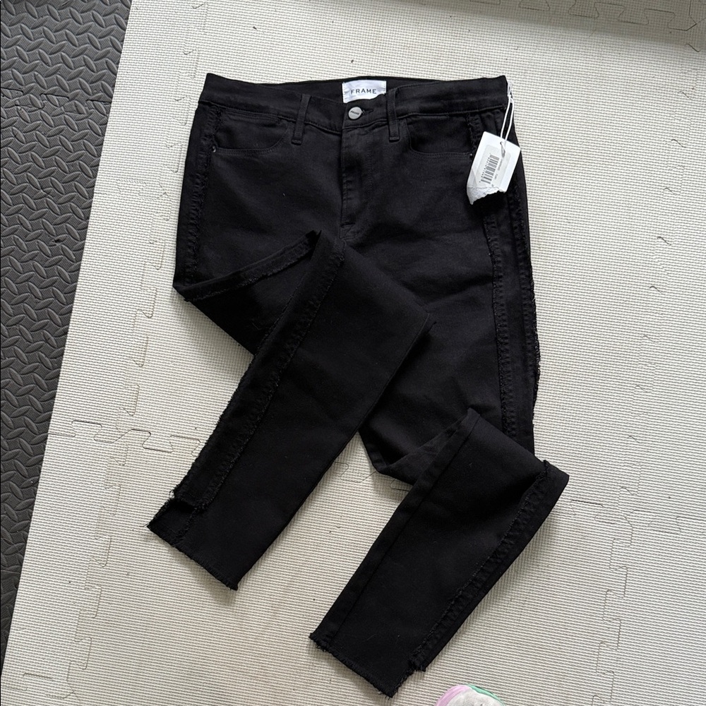 Frame Denim Women's Black Skinny Jeans